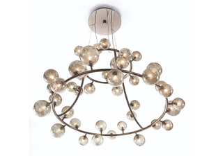 DUCALE - LED blown glass pendant lamp _ Longhi