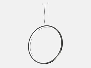 FILE FLEX CIRCLE SUSPENSION 800 - LED extruded aluminium pendant lamp _ Lucifero's