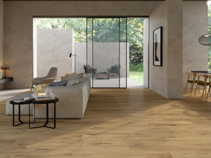 ALBA - Antibacterial porcelain stoneware wall/floor tiles with wood effect _ MARAZZI