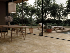 REIMS BEIGE - Indoor/outdoor porcelain stoneware wall/floor tiles with stone effect _ MARINER