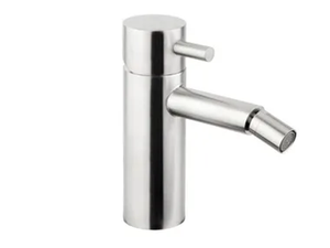 STIRIANA 2203 - Countertop stainless steel bidet mixer with swivel spout _ MINA