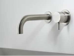 STIRIANA 6162-6000 - Wall-mounted stainless steel washbasin mixer _ MINA