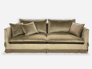 BEACHCOMBER - Velvet sofa _ MORADA