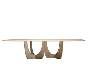 CALA - Solid wood meeting table _ MORE