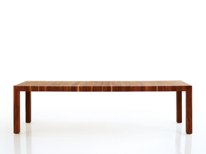 VOLTA - Extending solid wood table _ MORE