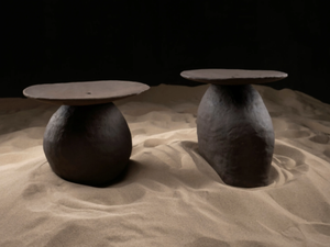 SENEX - Handmade round ceramic coffee table _ MOVIMENTO