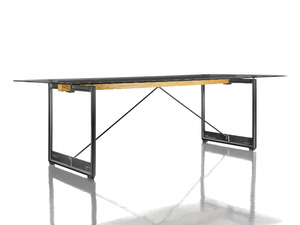 BRUT - Rectangular table _ Magis