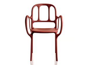 MILÀ - Stackable polypropylene chair _ Magis