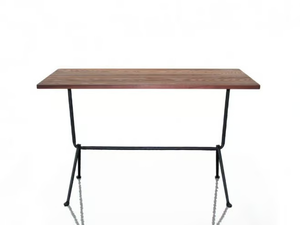 OFFICINA - Rectangular walnut table _ Magis