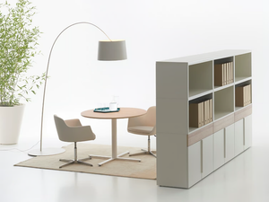 K-BOX - Modular office storage unit with hinged doors _ Manerba