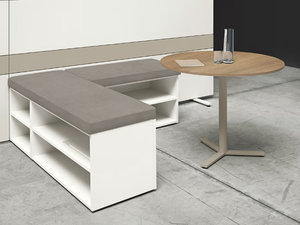 K-WORD - Modular wooden bench seating _ Manerba