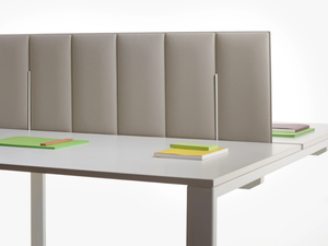 SILENCE - Sound absorbing fabric desktop partition _ Manerba