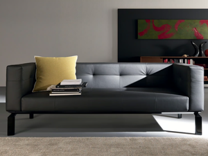 SOFTWARE - Tufted leather sofa _ Martex