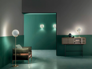 HORO STL - LED glass floor lamp _ Masiero