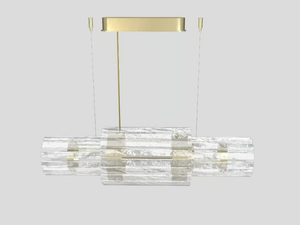 VEGAS BIL 90 - LED glass pendant lamp _ Masiero