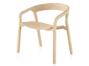 MC1 SHE SAID - Ash chair with armrests _ Mattiazzi