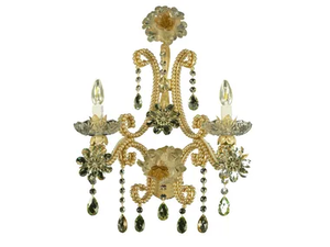 A323 - Chandelier with crystals _ Mechini