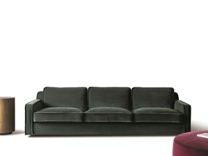 HECTOR - Velvet sofa with removable cover _ Meridiani