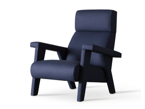 NORA - Fabric armchair with armrests _ Meridiani