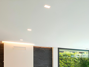 AKTIS - Square LED recessed aluminium spotlight _ Metalarredo