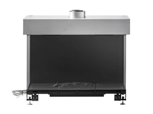 AVENUE PLUS MF 800-40 GHE 3S - Closed 3-sided gas fireplace _ Metalfire