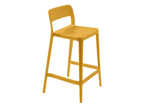 NENÉ - High stackable polypropylene stool _ Midj