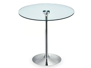 INFINITY - Round glass table _ Midj