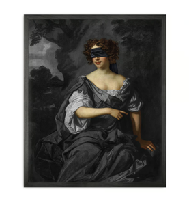 BLINDFOLD 1 - Canvas print _ Mineheart