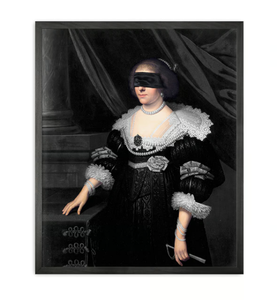 BLINDFOLD 7 - Canvas print _ Mineheart