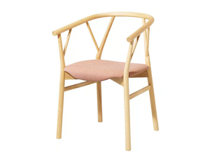 VALERIE - Wooden chair with armrests _ Miniforms