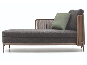 TAPE CORD OUTDOOR - Outdoor daybed upholstered in fabric _ Minotti