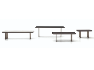 CLIVE - Wooden console table / coffee table _ Minotti