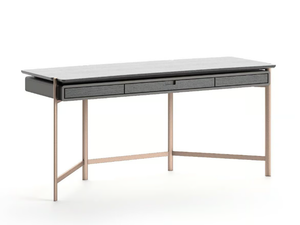 EROS - Wooden and metal writing desk _ MisuraEmme