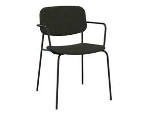 CAP 14 TFB - Upholstered fabric chair with armrests _ Mobboli