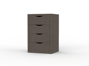 URBAN CS 20 - Bedside table with drawers for hotel rooms _ Mobilspazio