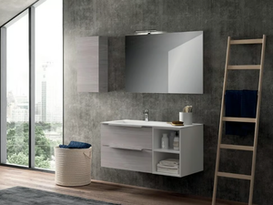 UR20 - Laminate vanity unit with drawers _ Mobiltesino