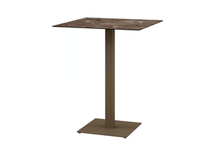 DADO - Square ceramic high table _ Mobliberica