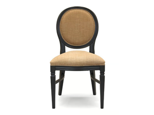 S 196/I ALINE - Stackable medallion fabric chair _ Modonutti