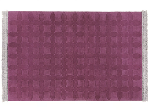 TWIGGY AUBERGINE - Hand-tufted rectangular wool rug _ Mohebban