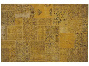 PATCHWORK YELLOW - Patchwork handmade rug _ Mohebban