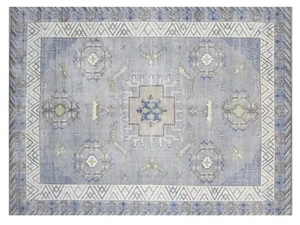 KHOTAN - KH104D - Patterned handmade rug _ Mohebban