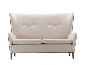 SEVILLE - Bergere fabric high-back sofa _ Morgan