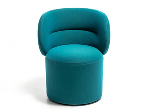 GETLUCKY - Upholstered fabric easy chair with armrests _ Moroso