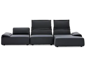 HIGHLANDS - Sectional fabric sofa with removable cover _ Moroso