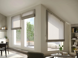 ROTARY 442 - Aluminium roman blinds headrail _ Mottura