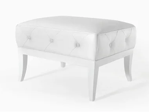 SOFT AND CREAMY - Fabric footstool _ Munna