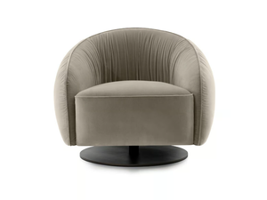 NEST SWIVEL - Swivel fabric easy chair _ NICOLINE