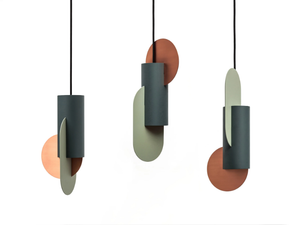 SUPREMATIC CS1 THREE LAMP SET - LED metal pendant lamp _ NOOM