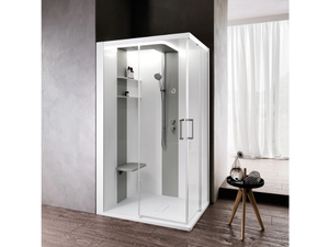 SKILL A - Multifunction corner shower cabin _ NOVELLINI