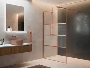 HC ART - Rectangular glass Walk in shower _ NOVELLINI